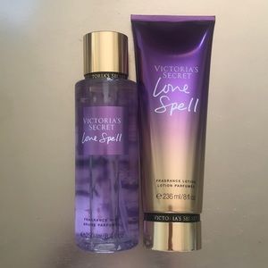 Victoria’s Secret LOVE SPELL Fragrance & Lotion